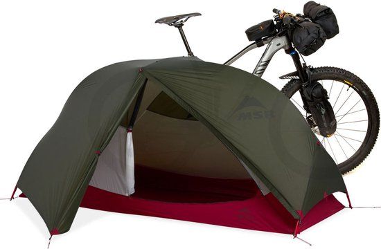 MSR Hubba Hubba Bikepack 1 – 1-Persoonstent – Lichtgewicht – Compact – Waterdicht - Geschikt voor fietstochten