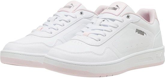 Puma Court Classic Sneakers Dames Wit/Lichtroze