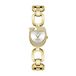 Guess Dames Horloge GW0683L2 Staal met Geelgouden Plating Quartz en Gouden Wijzerplaat