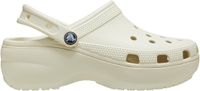 Crocs Classic Platform Instappers Dames - crèmekleur - Maat 41.5