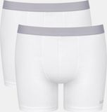 sloggi men GO ABC 2.0 Short 2P Heren Onderbroek - WHITE - Maat M