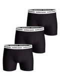 Björn Borg Cotton Stretch Boxershort Heren Zwart/Wit - 3 stuks