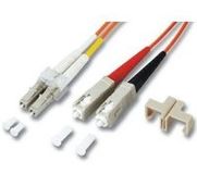 M-Cab 7003311 7.5m LC SC Turkoois Glasvezel kabel