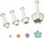 PME Plunger Uitsteker Bloesem set/4