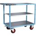 Fimm Tafelwagen gelast met TPE wielen - 1360x840x990 mm