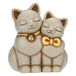 THUN Paar verliefde katten, keramiek, collectie andere nieuwigheden 2025, 13,7 x 10,4 x 15,7 cm