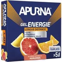 Apurna Energiegel Lange Afstand Citrus +2u Inspanning