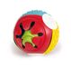 Clementoni Soft Clemmy Touch & Play, sensorische bal, gemaakt in Italië, kinderen van 6-36 maanden, met 5 bouwstenen, 100% wasbaar, spel voor de ontwikkeling van handvaardigheid en logica, 17689