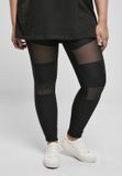 Urban Classics Ladies Tech Mesh Rib Leggings Black-S