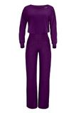 Winshape Functional Comfort Jumpsuit JS101LSC Dark Plum M