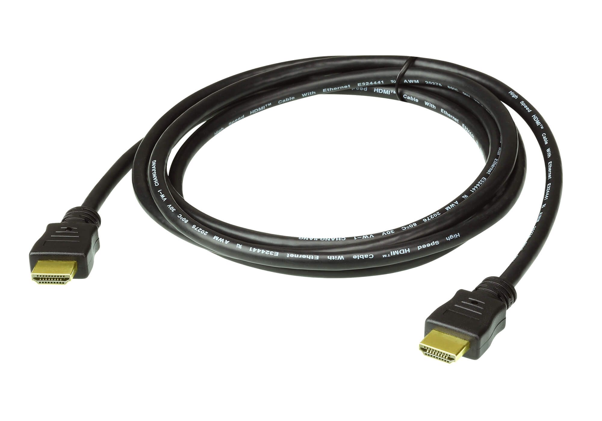 ATEN 2 m HDMI Kabel met Ethernet - Zwart