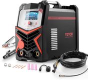 VEVOR TIG-lasapparaat 6-in-1 AC/DC-lasapparaat Pulse Spot MMA-staaf IGBT LED