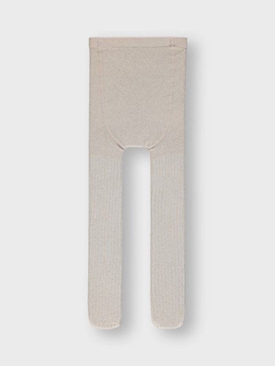 NAME IT KIDS Glitter Rib Maillot - Moonbeam (86/92)