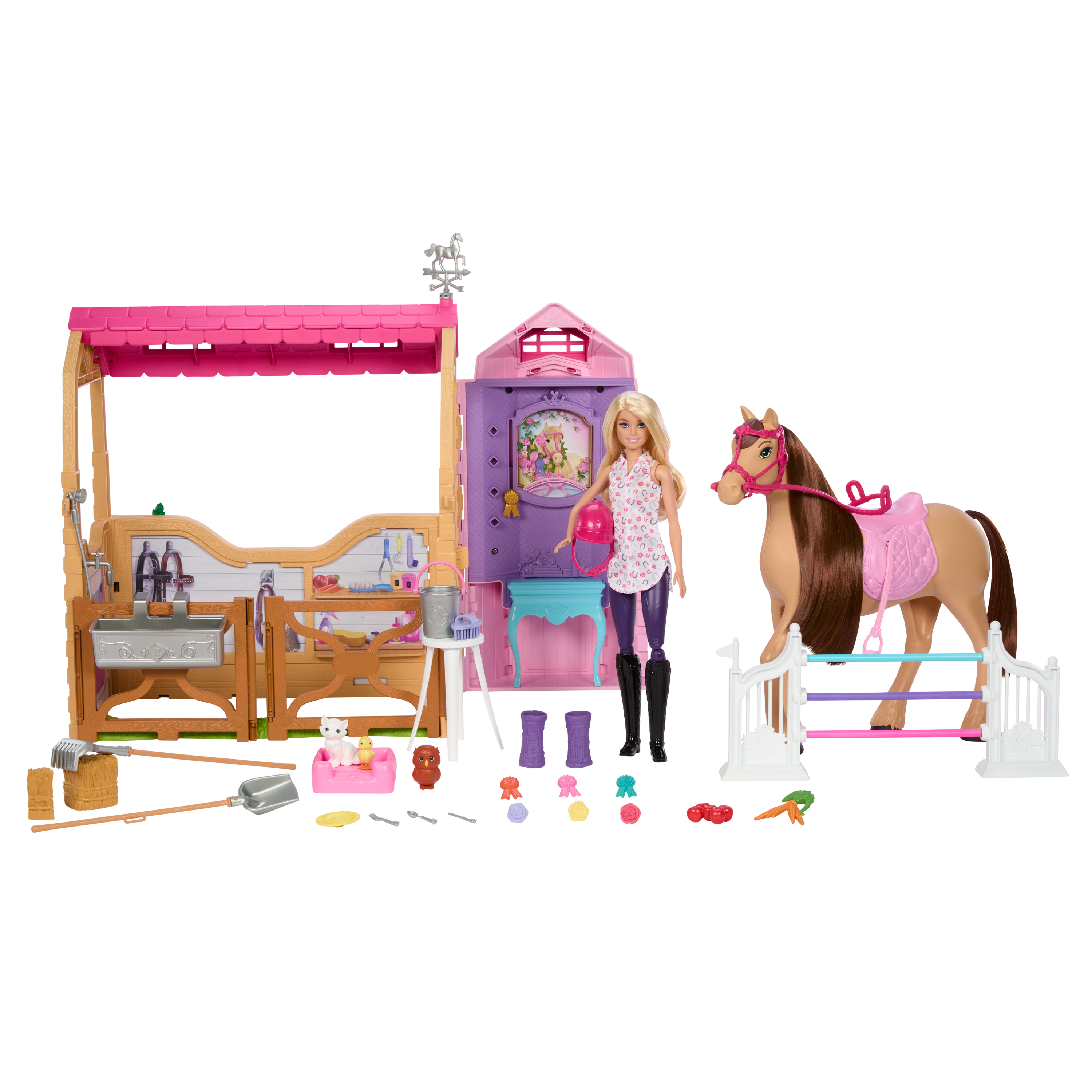 Barbie Mysteries The Great Horse Chase - Paard Droomstal Speelset