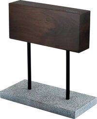 Style de Vie Messenblok - Magnetisch - Walnotenhout