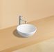 Wiesbaden Waskom Luna 32x32x13cm Porselein Wit