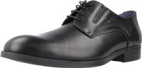 Fluchos Heren Zwart Geklede Lage Schoenen Maat 39
