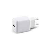 USB-adapter – compacte adapter van 10 W, met één poort, ideaal voor het opladen van mobiele apparaten, gemaakt van duurzaam en licht materiaal.
