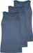SLOGGI Heren onderhemd 3 pack SLG Base Soft donkerblauw