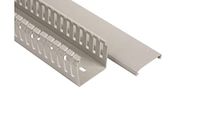 Gaestopas dakgoot serie E/4 40x40 met 4 mm moer grijs