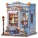 Merkloos Book nook Poppenhuis bouwpakket 3D houten puzzel Vanaf 14 jaar
