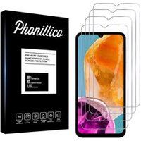 Phonillico® Samsung Galaxy M15 5G Gehard Glas Screenprotector [Pack 4]