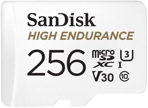 SanDisk High Endurance MicroSD-Kaart 256 GB