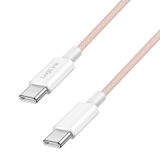 LogiLink CU0343 USB-kabel USB 2.0 0,5 m USB C Roze