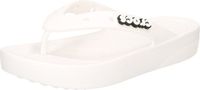 Crocs Classic Platform Flip Dames Slippers Wit