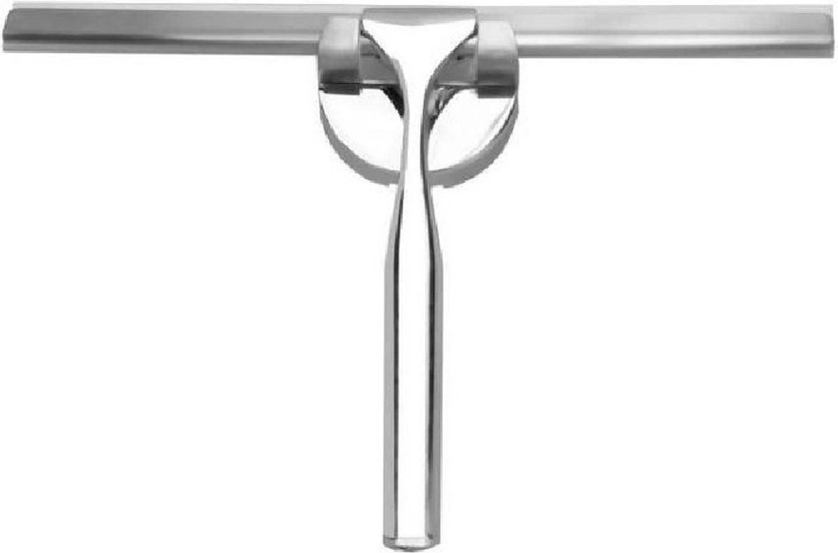 Benson Care Douchewisser - RVS - Chroom - 25 cm - met wandhouder