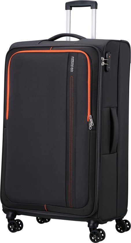 American Tourister Sea Seeker Spinner 80cm - Charcoal Grey - Polyester - TSA Lock - 92.5L