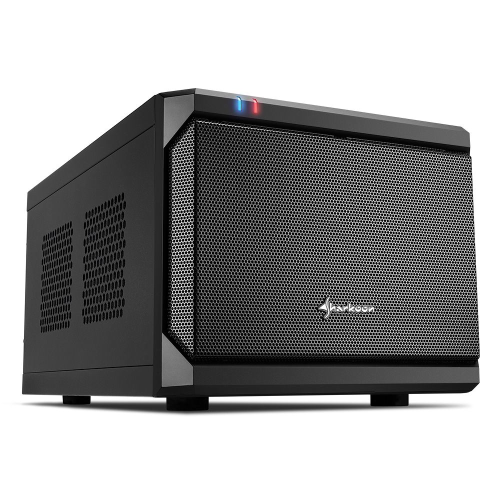 Sharkoon QB One - Mini-ITX PC Case - Black