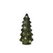 Anna's Collection Boompje verre LED 26x13.5cm vert