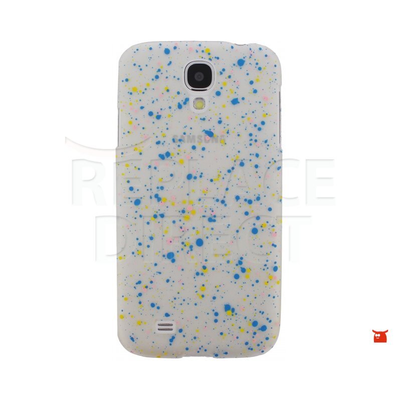 Xccess Cover Spray Paint Glow Samsung Galaxy S4 I9500/9505 Blue