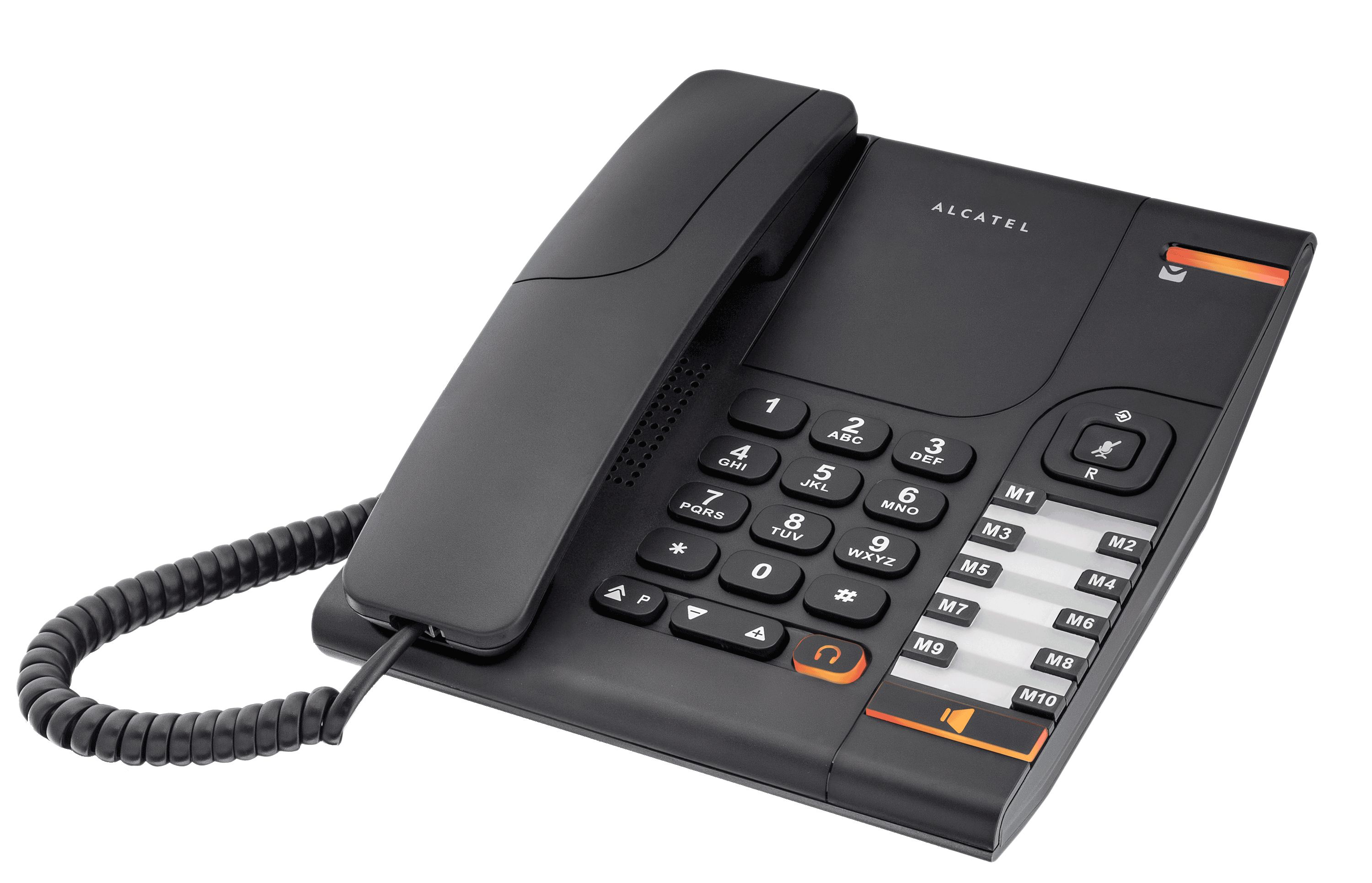 Alcatel Temporis 380 - Zwart - Telefoon met Luidspreker