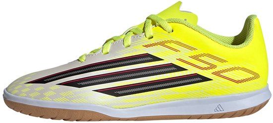 Adidas Performance F50 Club Indoor Voetbalschoenen Kids - Geel - Maat 34