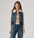 Levi's Middenblauw tiny sherpa vest