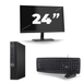 Dell OptiPlex 3070 Micro USFF - Intel Core i3-9e Generatie - 8Go RAM - 256Go SSD - Windows 11 + 1x 24 pouces Moniteur