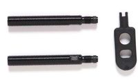 Hutchinson Verlengstuk Voor Ventiel 2 Eenheden Zwart 20 mm