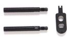 Hutchinson Verlengstuk Voor Ventiel 2 Eenheden Zwart 20 mm