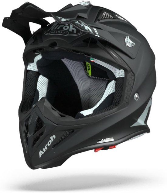 Airoh AVIATOR ACE COLOR ZWART MAT Crosshelm M - 8029243293477