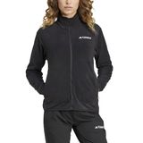 adidas TERREX Terrex Multi Fleece Ritsjack - Dames - Zwart - XS