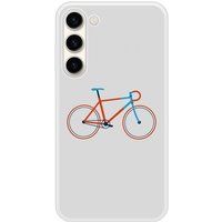 Samsung Galaxy S23 Bike color hipster verstevigd hoesje met sublimatie bedrukking