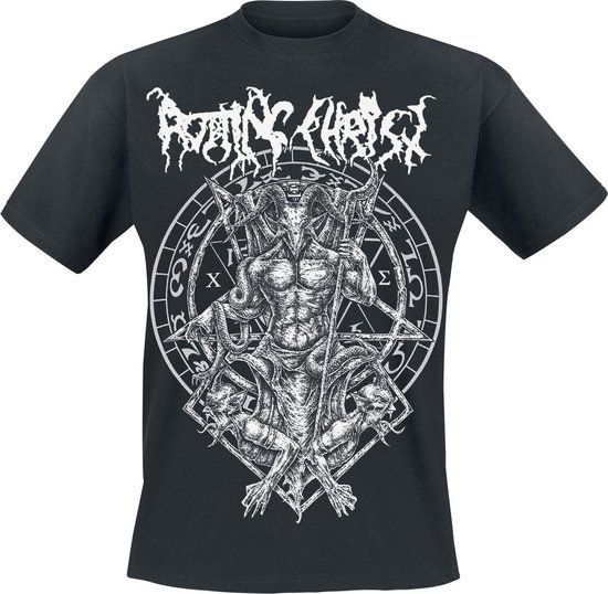 Rotting Christ Hellenic Black Metal Legions Heren T-shirt - Zwart - M