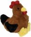 Cornelissen Knuffel kip/haan - 25 cm - pluche