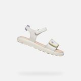 GEOX Sandal PuffyPop Meisjes Sandalen - Wit/Veelkleurig - Maat 31