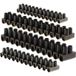 Zenitech – Jeu de 4 barres de distribution 1x4 mm² + 1x6 mm² + 2x10 mm² – Noir