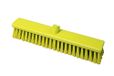Maya Professional Tools 15009-4 straatbezem FBK/levensmiddelhygiene met middelharde borstelharen, 400 mm x 60 mm, geel