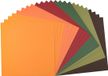 Florence Cardstock Sticker Papier - 30,5 cm x 30,5 cm - Gekleurd Papier - Herfst - 24 vellen - Glad - 216 g