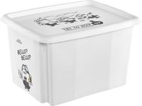 Keeeper Opbergbox Karolina Minions, 30 liter, wit